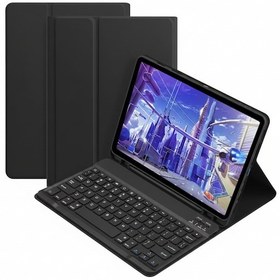 Resim Microcase Apple Uyumlu iPad 10.9 2022 10. Jenerasyon Tablet Bluetooth Klavyeli Standlı Kılıf - Bkk4 Klavye + Stand 