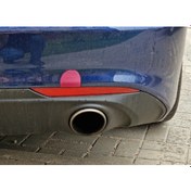Resim Alfa Romeo Giulia - Arka Tampon Kapağı Siyah 