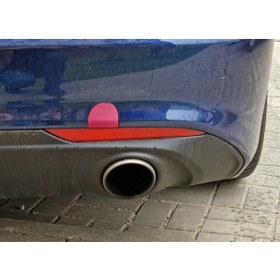 Resim Alfa Romeo Giulia - Arka Tampon Kapağı Siyah 