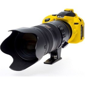 Resim Easycover Nikon D5300 Silikon Kılıf Ecnd5300Y (Sarı) 
