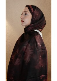 Resim Mirsoy Scarf Safir Etnik Desen Şal A.Kiremit 