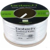 Resim Botech Rg6/u 4K Çanak Anten Uydu Kablosu 100 Mt. 
