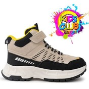 Resim Cool Tiger Ortopedik Kaymaz Taban Unisex Çocuk Bot Bej 