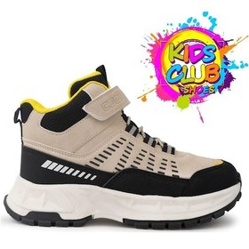 Resim Cool Tiger Ortopedik Kaymaz Taban Unisex Çocuk Bot Bej 