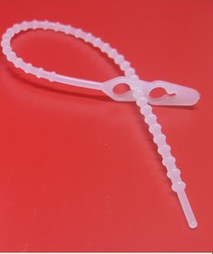 Resim Boncuk Kablo Bağı Çift Kilitli Plastik Kelepçe 3.5x235 500 Adet 