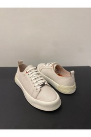 Resim LUCIANO BELLINI Erkek Hakiki Deri Günlük Esnek Sneaker 