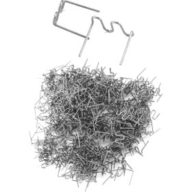 Resim Streak 100 Adet 0.8mm Düz Zımba Teli Kaynak Tamir Makinesi İçin Araba Onarım Plastik 