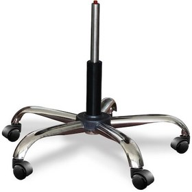 Resim Krom Yıldız Ayak Plastik Tekerlek 140 lık Amortisör BE125Ü 320886249 