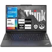 Resim Lenovo ThinkPad E16 Gen1 21JQS1TTZXZi715 i5-1335U 40 GB 512 GB SSD 16" W11H WUXGA Dizüstü Bilgisayar 