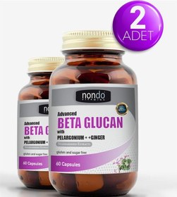Resim Nondo 60 Kapsül Beta Glucan 2 Adet 