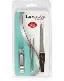 Resim Genel Markalar 5110 Üçlü Set Cımbız + Törpü + Tırnak Makası 