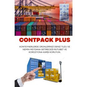 Resim Contpack Plus Askısız Konteyner Depo Nem Alıcı Rutubet Engelleyici Korozyon Önleyici 1 Adet 380 Gr 