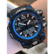 Resim Joefox Digital ve Analog 2 Yıl Garantili Kronmetre+Takvim+Alarm+Aydınlatma Erkek Kol Saati JOE.BK17 