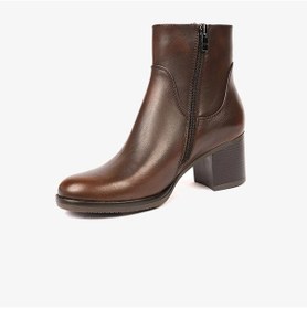 Resim Greyder 32031 Kadın Kahverengi Hakiki Deri Topuklu Bot-652 Siyah 