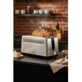 Resim Kiwi KT-6533 Paslanmaz Çelik Ekmek Kızartma Makinesi | 6 Kademe Ayar, Iptal & Buz Çözme 