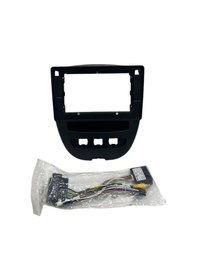 Resim Peugeot 107 2008-2015 10'' Multimedya Çerçevesi Yüksek Kalite 