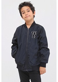 Resim Benitto Kids Benittokids Çift Taraflı Erkek Çocuk Yağmurluk 51268L Lacivert-Beyaz 