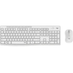 Resim Marmara Qumasch Logıtech MK295 Beyaz, 920-010089, Kablosuz, Türkçe Q, Klavye Mouse Set 