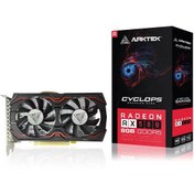 Resim Arktek AMD Radeon RX 580 8G ARK-RX580 RX580 8 GB V4 GDDR55 256 Bit Ekran Kartı 