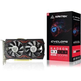 Resim Arktek AMD Radeon RX 580 8G ARK-RX580 RX580 8 GB V4 GDDR55 256 Bit Ekran Kartı 