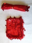 Resim Genel Markalar Kına Gecesi Pullu Halay Mendili 10 Lu ((( Kırmızı ))) – Kına Eğlence Aksesuarı – Kına Eğlence Akses 