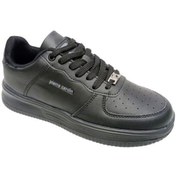 Resim Pierre Cardin Comfort Taban Bağcıklı Günlük Sneaker Kadın Ayakkabı Siyah 