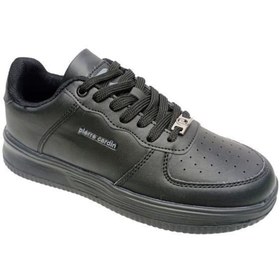 Resim Pierre Cardin Comfort Taban Bağcıklı Günlük Sneaker Kadın Ayakkabı Siyah 