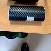 Resim Sunshine011 3m Karbon Fiber Oto Koruma Filmi - Su Geçirmez, Çizilmeye Dayanıklı - Kapı Kenarı, Bagaj, Tampon, Ayna Koruma Şeridi - Siyah 1 Adet 
