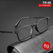 Resim 1 Adet TR90 & Titanyum Çerçeveli Gözlük - Hafif, Reçetesiz, Minimalist İş ve Günlük Kullanım için Erkek/Kadın Gözlüğü, Resmi/Gündelik Etkinlikler İçin - Doğum Günü, Mezuniyet, Cadılar Bayramı İçin İdeal Hediye - TR90 Çerçeve, Şık Tasarım, Çok Yönlü Aksesuar, Dayanıklı Gözlük 