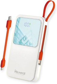 Resim STOREMAX SRT H23 20000 MH PD 20W ve USB 22.5W FAST HIZLI ŞARJ DAHİLİ TYPE C VE LİGHTNİNG KABLOLU DÜNYA 