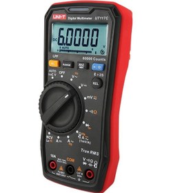 Resim Uni-T UT117C AC/DC 600V 10A Yüksek Hassasiyetli True Rms Dijital Multimetre 