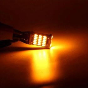 Resim Cloudstore 4 Adet Amber T10 W5w T15 W16w Led Ampul Canbus Kolay Montaj Pil Gerekmez 