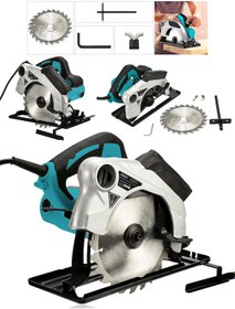 Resim Assur ASR705 1400W Elektrikli 185 MM Daire Testere Mavi 