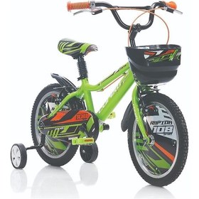 Resim Corelli Raptor 16 Jant 25 Cm Kadro Yeşil-siyah-beyaz Erkek Çocuk Bisikleti 4-6 Yaş Yeşil 