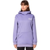 Resim Oakley Park Rc Softshell Hoodie Kadın Mor Sweatshirt 