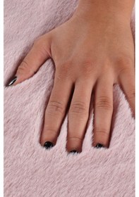 Resim Kaşmir Halı 7/24 Cosy Premium Pembe 100x150 CM Salon Mutfak Halısı Yolluk Kilim 