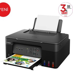 Resim Canon G3430 Wi-Fi + Tarayıcı + Fotokopi Renkli Çok Fonksiyonlu Tanklı Mürekkep Püskürtmeli Yazıcı (Canon Eurasia Garantili) 