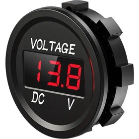 Resim OEM Dc Voltmetre 48V Yuvarlak 