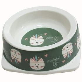 Resim Bobo BO-3038 Melamin Köpek Mama ve Su Kabı 130 ML 
