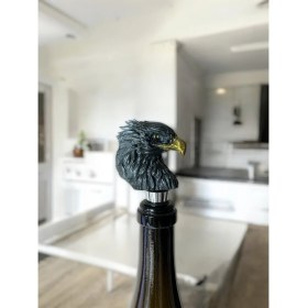 Resim Magicland Kartal Başlı Şişe Tıpası, Şişe/ Yağdanlık/ Şarap/ Zeytinyağı Tıpası - Şık ve Güçlü Tasarım 