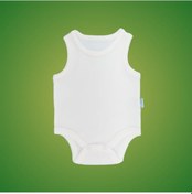 Resim Novibaby 12-18 Ay Bebek Atlet Body Zıbın Beyaz Çıtçıtlı 100% Pamuk Beyaz 