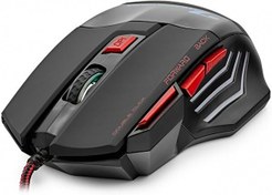 Resim Hadron HDG30 3600dpi Ledli 1.44mt USB Kablolu Oyuncu Mouse - Siyah-Kırmızı 