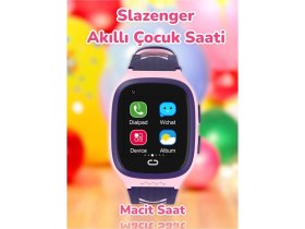 Resim 4g Çocuk Akıllı Saati, Görüntülü Görüşme, Pembe 