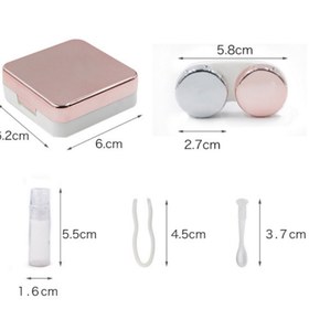 Resim Müstesna Lens Saklama Taşıma Steril Kutusu Kabı Çantası Seyahat Kiti Kutusu 