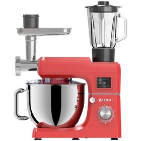 Resim Yasomi SM 1511BML Kıyma Çekme Aparatlı Blender Stand Mikser Mutfak Şefi 