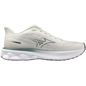 Resim Mizuno Wave Skyrise 7 Erkek Koşu Ayakkabısı Beyaz / Yeşil Çok Renkli 