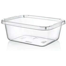 Resim Hobby Life Plastik 2 No Şeffaf Dikdörtgen Badya(9 Lt) 