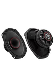 Resim özgürce Yüksek Güçlü 6x9 Oval Horn Midrange Hoparlör, 300W Maks. Güç 