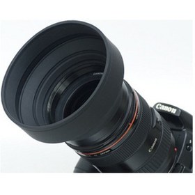 Resim Ayex Üç Kademeli 55Mm Kauçuk Lens Hood (Parasoley) 