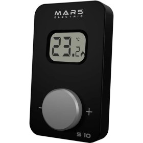 Resim Mars S10 Kablosuz Oda Termostadı Siyah 